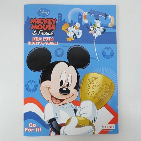 Mickey Mouse and Friends Coloring Books and Flash Card Sets - Picture 6 of 7